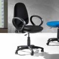 Scaun de birou ergonomic, rotativ modern, din piele ecologică sau țesătură - Calogera