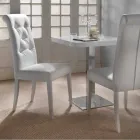 Scaun Tapițat Design, cu Procesare Capitonnè - Diana Viadurini