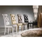 Scaun Tapițat Design, cu Procesare Capitonnè - Diana Viadurini