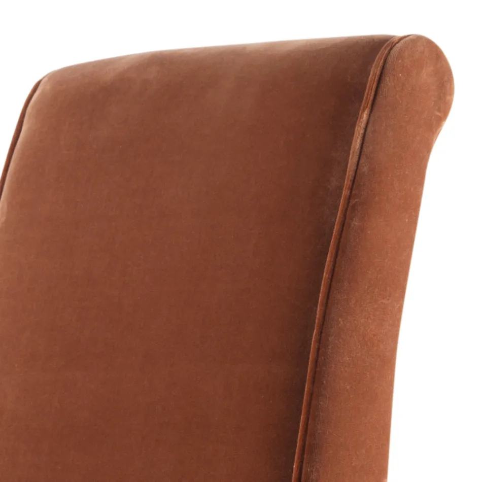 Scaun din lemn masiv din lemn masiv Grilli Zarafa fabricat în Italia, 2 piese Viadurini