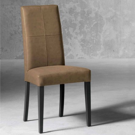 Scaun modern de scaune din fag fabricat în Italia Ponza Viadurini