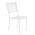 Scaun de exterior stivuibil din Otel Galvanizat Fabricat in Italia 4 Bucati - Celia Viadurini