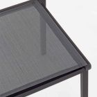 Scaun stivuibil din Aluminiu si Textilena pentru Gradina, Design Modern - Franz Viadurini