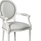 Scaun din fag căptușit cu cauciuc spumă Made in Italy - Occhio Viadurini