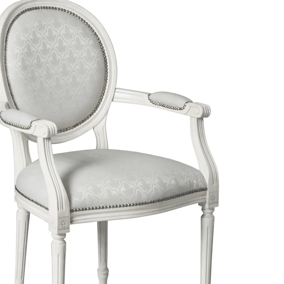 Scaun din fag căptușit cu cauciuc spumă Made in Italy - Occhio Viadurini