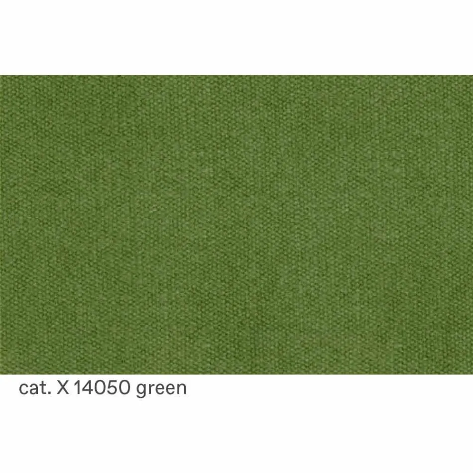 Scaun din frasin vopsit negru cu scaun din bumbac Made in Italy - Merapio Viadurini