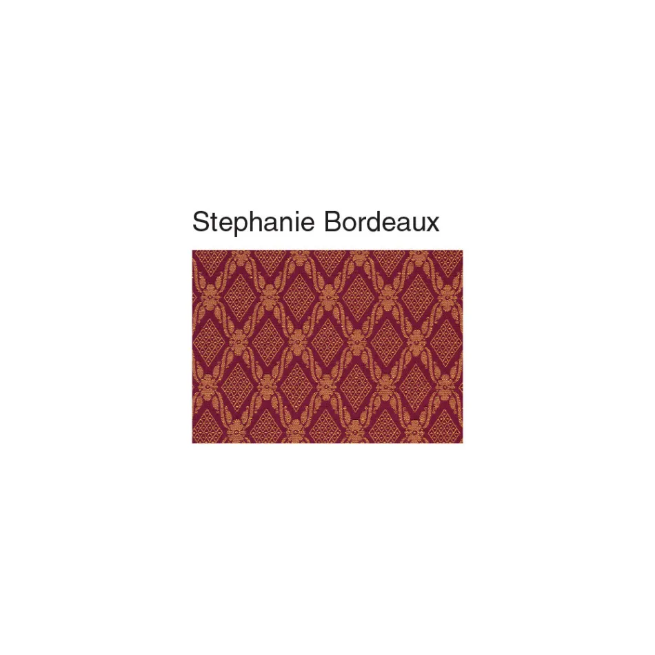 Scaun din Lemn si Tesatura Design Clasic Spatar Incrucisat - Debussy Viadurini