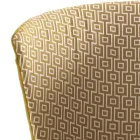 Scaunul din lemn masiv din lemn masiv Grilli York, făcut din Italia 2 piese Viadurini