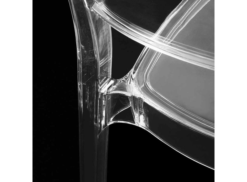 Scaun din policarbonat transparent, design modern - Yanis Viadurini