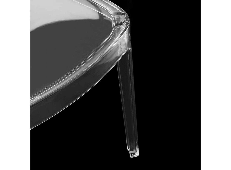 Scaun din policarbonat transparent, design modern - Yanis Viadurini