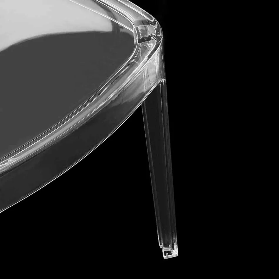 Scaun din policarbonat transparent, design modern - Yanis Viadurini