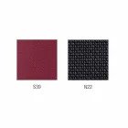 Scaun din piele semi-direcțională și operativă Mina fabricat în Italia Viadurini