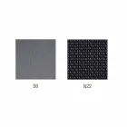 Scaun din piele semi-direcțională și operativă Mina fabricat în Italia Viadurini