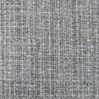 Scaun din stofă cu structură din metal negru de lux Made in Italy - Cacao Viadurini