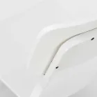 Scaun modern de design din lemn și metal, Elmas, 4 piese Viadurini