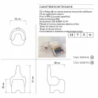 Scaun luminos pentru copii, Led RGBW reîncărcabil, 2 bucăți - Tino de Myyour Viadurini