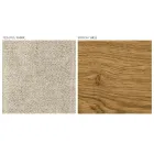 Scaun modern de sufragerie din diferite țesături cu carcasă din lemn - Wolter Viadurini