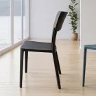 Scaun modern stivuibil din polipropilenă pentru interior și exterior - Vermeer Viadurini