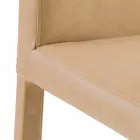 Scaun modern din sala de mese Jamila, realizat manual in Italia Viadurini