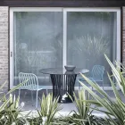 Scaun metalic stivuibil pentru exterior Made in Italy 2 piese - Simply Viadurini