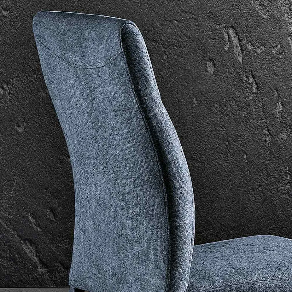 Scaun de sufragerie de design din material made in Italy, Luigina Viadurini