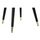 Scaun de sufragerie din lemn cu scaun acoperit din țesătură - Latina Viadurini