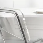 Scaun de sufragerie din plexiglas Made in Italy 2 piese - Charlotte Viadurini