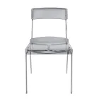 Scaun de sufragerie din plexiglas Made in Italy 2 piese - Charlotte Viadurini