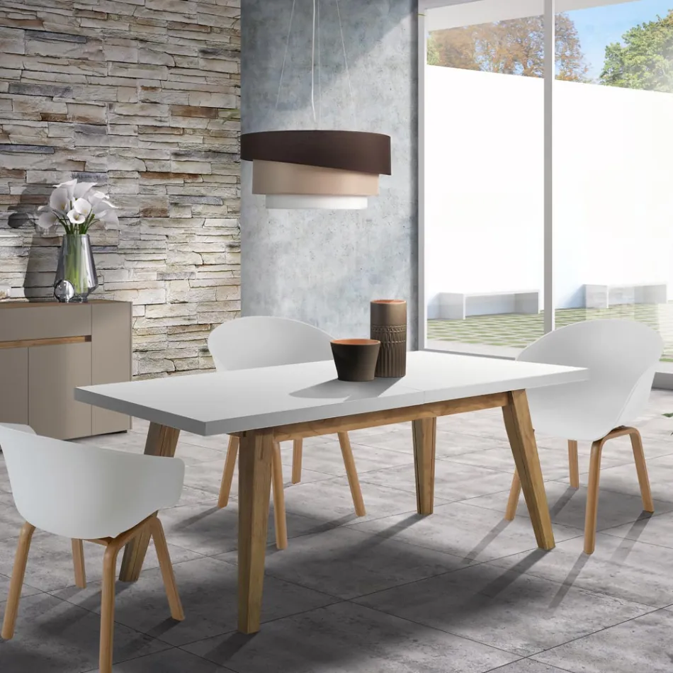 Scaun de Sufragerie din Polipropilena si Metal 4 Bucati - Severina Viadurini