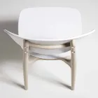 Scaun de sufragerie din polipropilenă stivuibil, 4 bucăți - Zagreb Viadurini