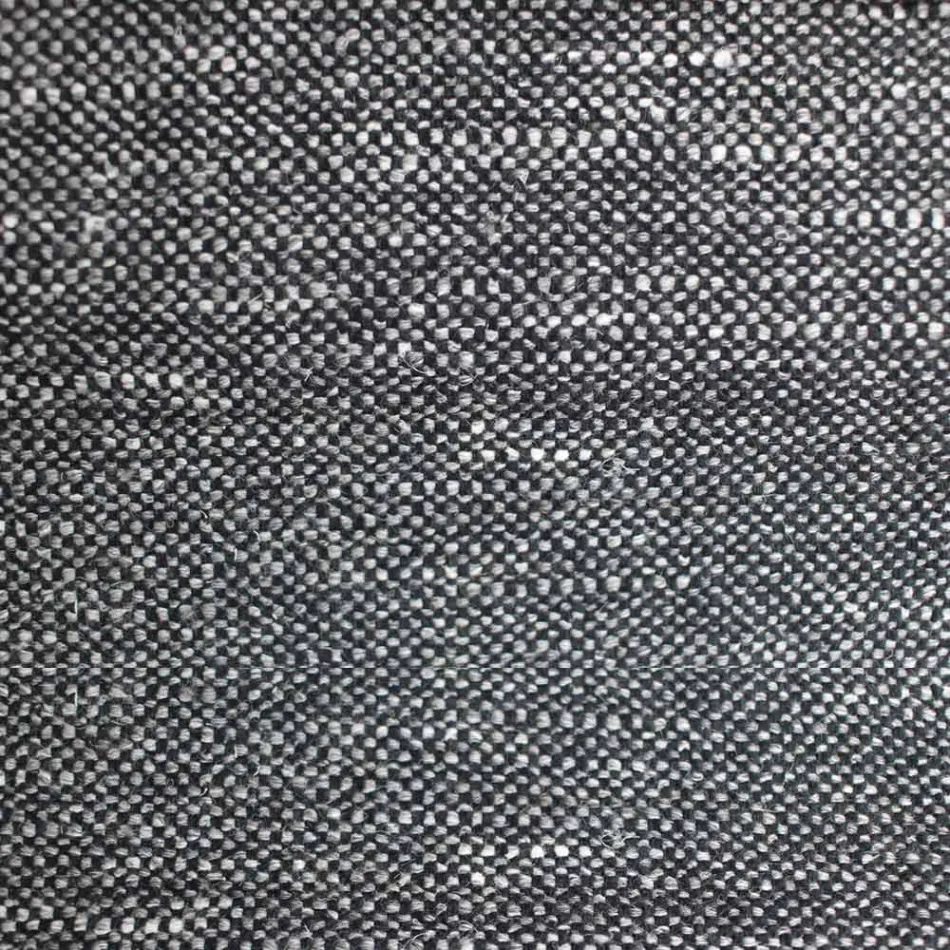 Scaun din sufragerie din stofă cu bază din lemn Fabricat în Italia - Cocos Viadurini