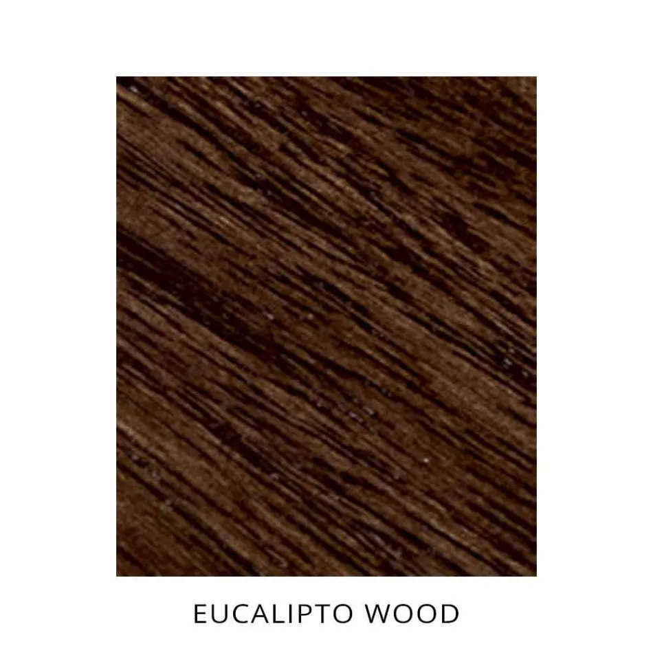 Scaun din sufragerie din stofă cu bază din lemn Fabricat în Italia - Cocos Viadurini