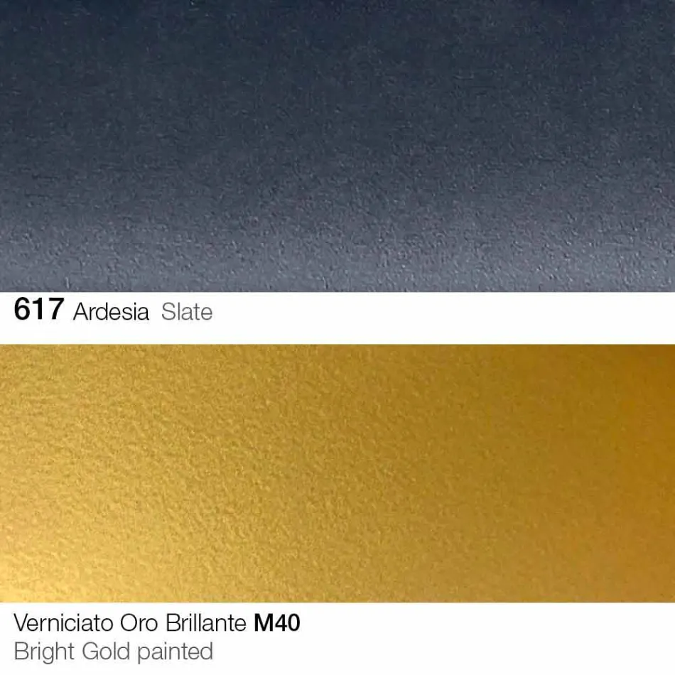 Scaun de sufragerie din stofă cu picioare aurii Made in Italy - Marchesi Viadurini