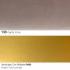 Scaun de sufragerie din stofă cu picioare aurii Made in Italy - Marchesi Viadurini