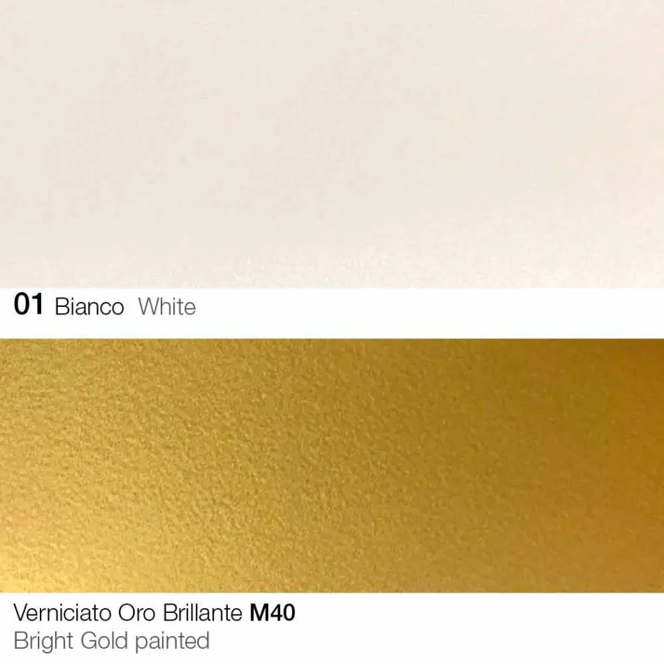 Scaun de sufragerie din stofă cu picioare aurii Made in Italy - Marchesi Viadurini