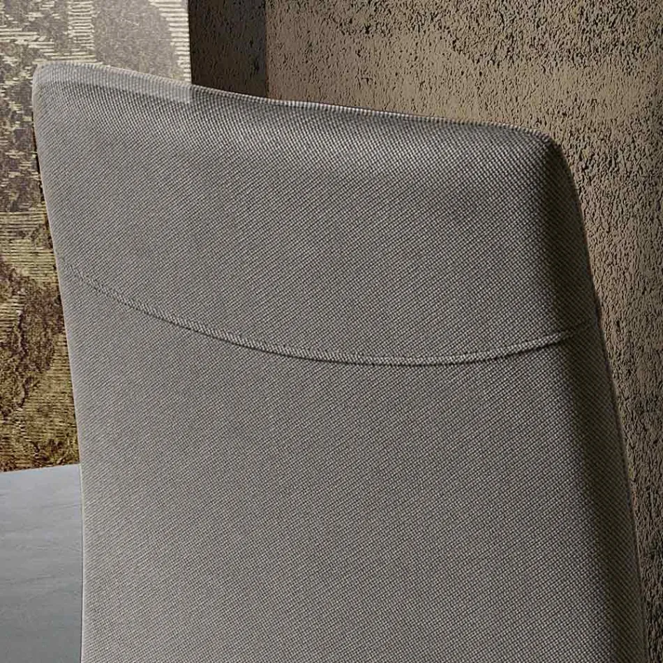 Scaun de sufragerie din stofa modern fabricat in Italia, Porzia Viadurini