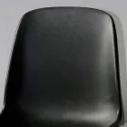 Scaun modern pentru sală de ședințe sau sală de conferințe din metal și ABS negru - Zetica Viadurini