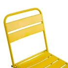 Scaun de grădină pliabil fabricat în întregime din metal - Ribbon Viadurini