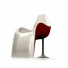 Scaun de design în Adamantx® Helled Made in Italy Viadurini