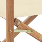 Scaun Director din Lemn de Salcam de Design Exterior pentru Gradina - Roxen Viadurini