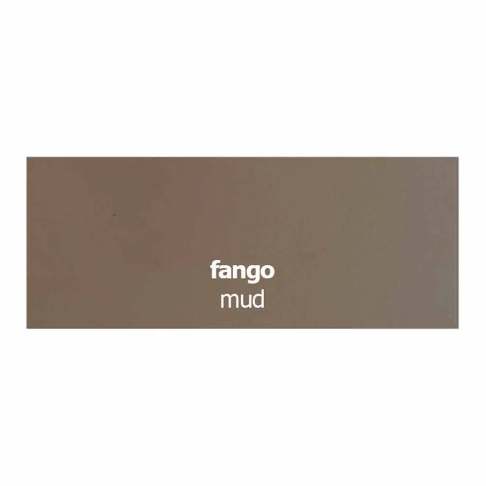 Scaun tapițat din piele cu structură metalică Fabricat în Italia, 2 bucăți - Zinc Viadurini