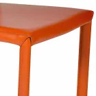 Scaun modern de sufragerie, H88,5cm, Africa, fabricat în Italia Viadurini
