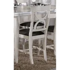 Scaun de Sufragerie din Lemn si Tesatura Stil Clasic Made in Italy - Helisa Viadurini