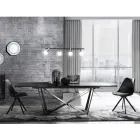 Scaun de Sufragerie din Piele Sintetica si Polipropilena 4 Piese - Shakira Viadurini