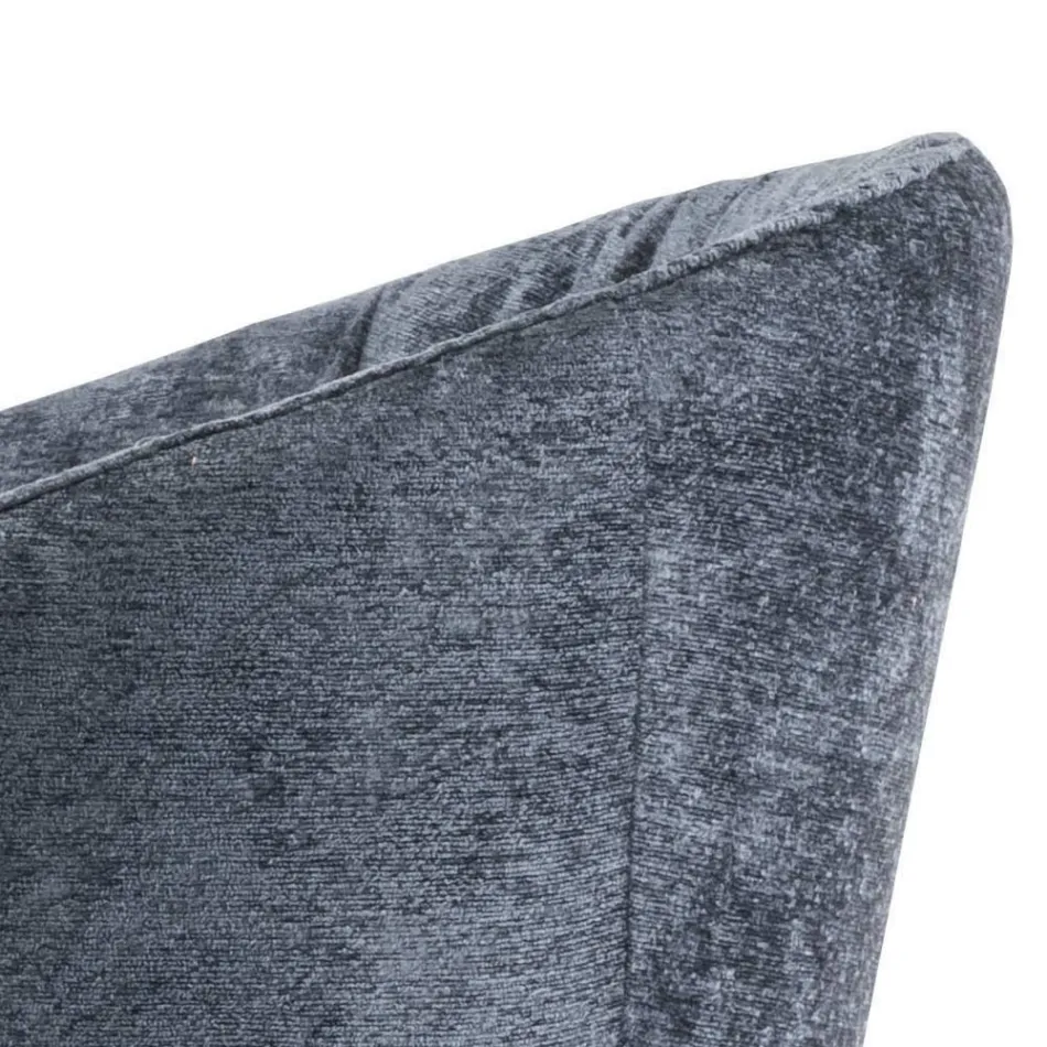 Scaun de Sufragerie Tapitat cu Tesatura Made in Italy 4 Piese - Tagata Viadurini