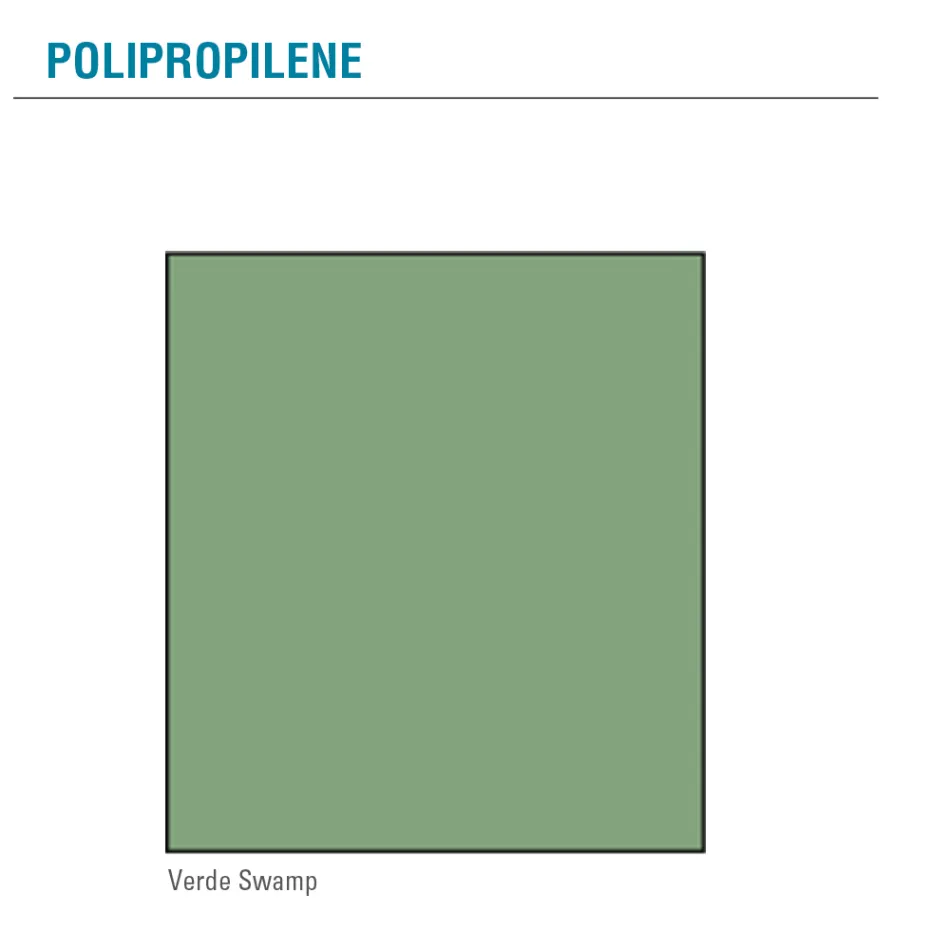 Scaun de Sufragerie din Lemn si Polipropilena Made in Italy, 4 Bucati - Marbella Viadurini