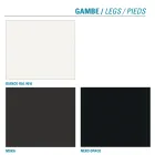 Scaun de Sufragerie din Metal si Scaun din Microfibra Made in Italy, 2 Bucati - Fabiola Viadurini