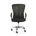 Scaun de Birou cu Cotiere din Otel si Poliester Colorat - Barberina Viadurini