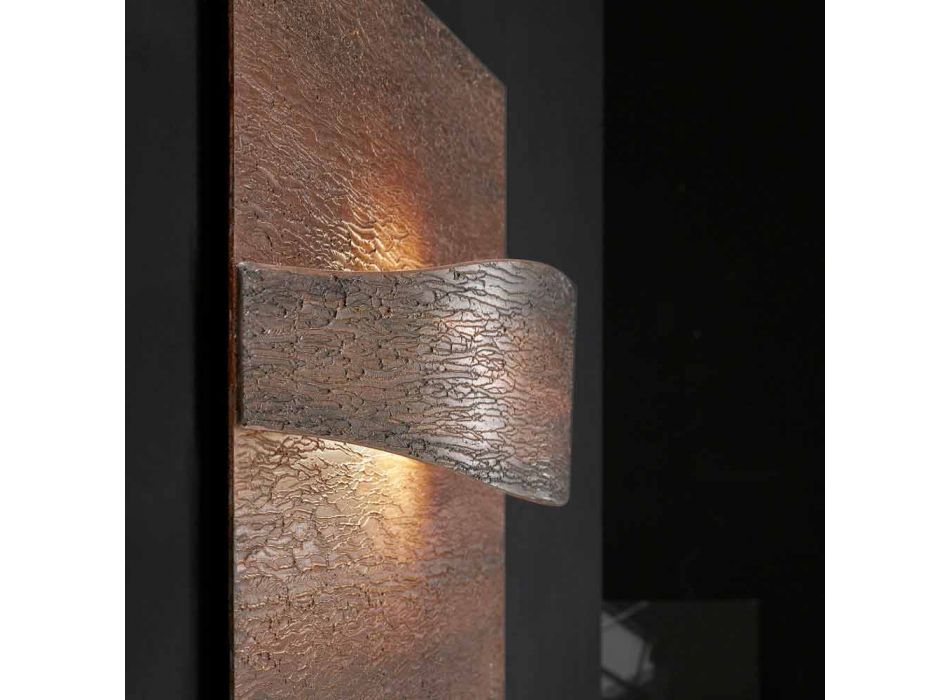 Selene Art &amp; Light întăritură cu panouri texturate 140xH75 cm Viadurini
