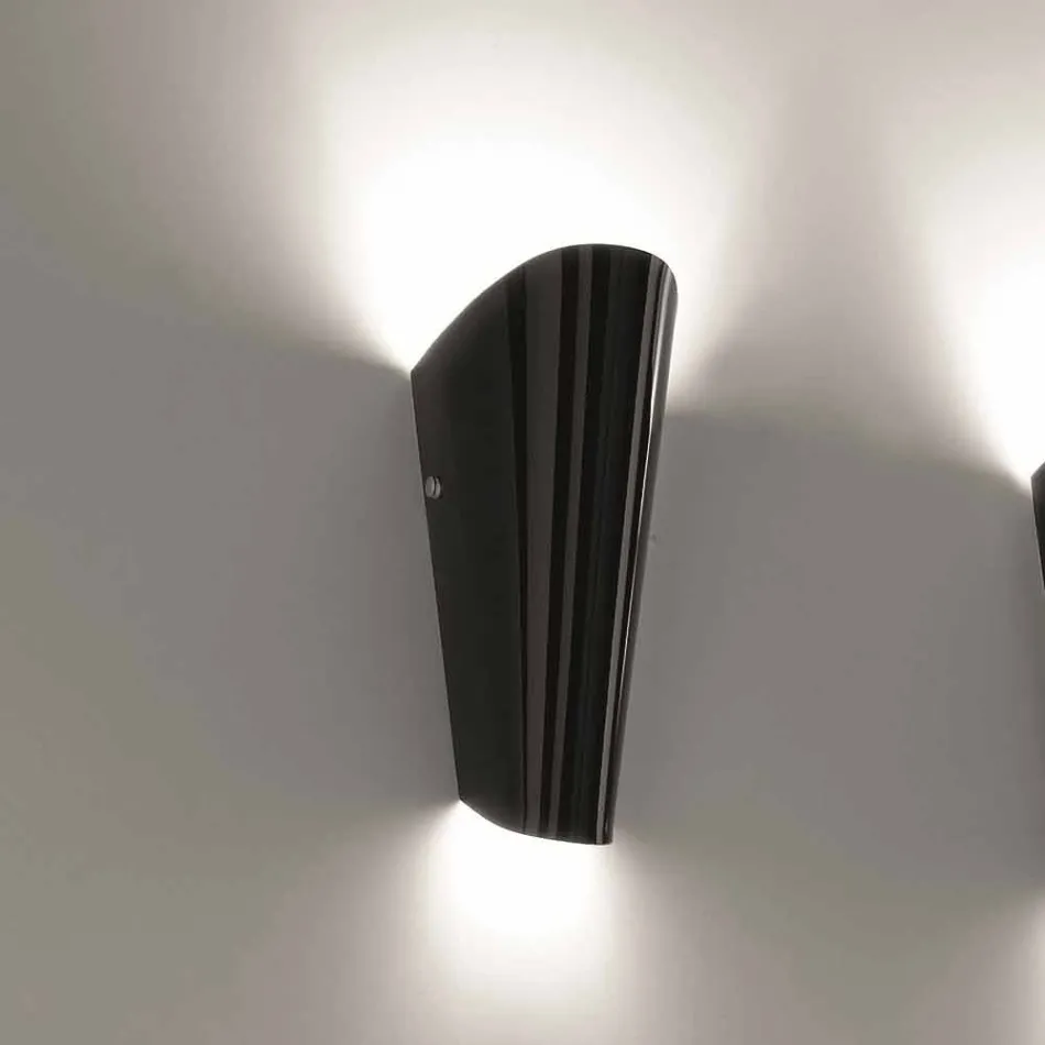 Selene Bloom manual sticlă appliqué în Italia 12x11 H 28 cm Viadurini